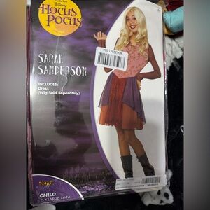 Hocus Pocus Sarah Sanderson  costume,Choker & Witch Hat